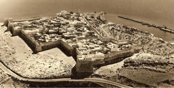 Agadir beach and sea